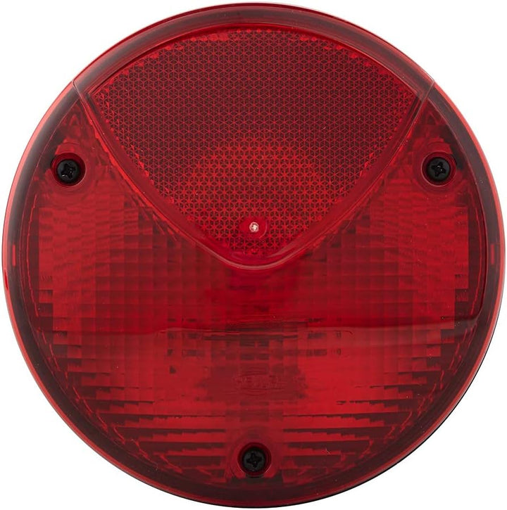 HELLA Rückleuchte - Glühlampe - 24V / 12V - Einbau/geschraubt - SAE/ADR/GGVS - Lichtscheibenfarbe: r