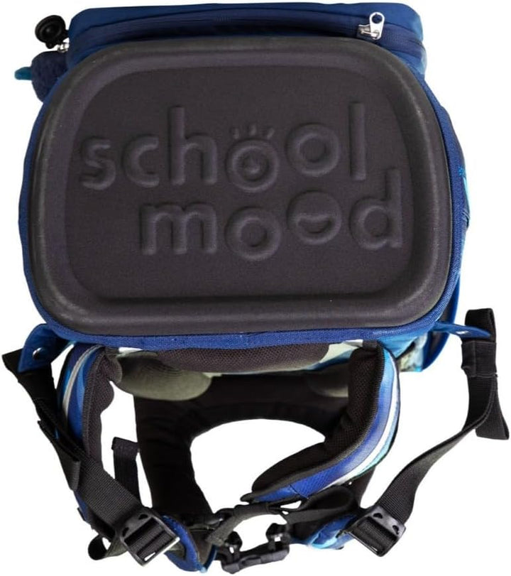 SCHOOL-MOOD Timeless Pro Schulranzenset 7-teilig 23,5L Stauraum, ergonomisches Easy Fit System für 1