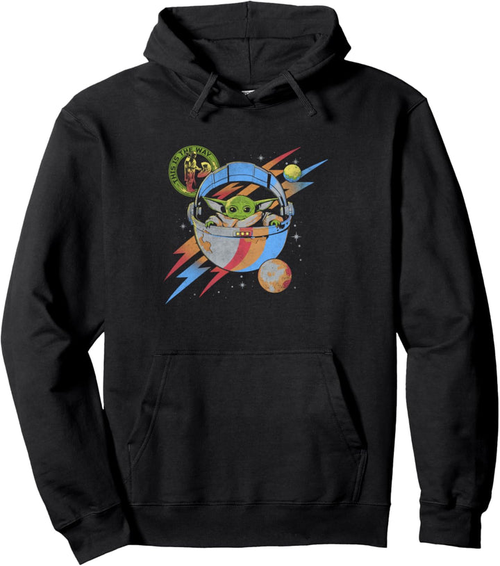 Star Wars The Mandalorian Yoda Bolt Pullover Hoodie