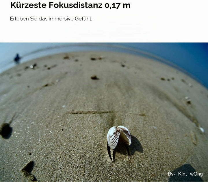 TT Artisan Fisheye Objektiv 11mm f 2.8 Anschluss Sony E Mount Ultra-Weitwinkelobjektiv für Vollforma