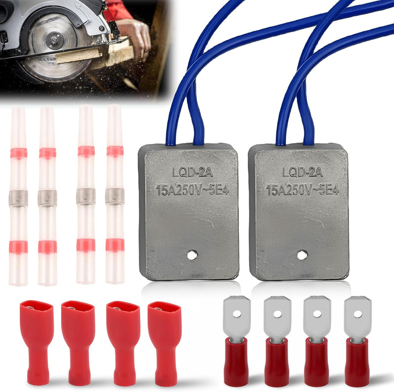 Softstart Modul Set, 15A 230V Elektrowerkzeuge Sanftanlauf Anlaufstrombegrenzer Modul Set mit Instal