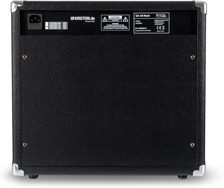 Rocktile GA-30 Mark Gitarrenverstärker (30 Watt Gitarrencombo, 2 Kanäle (Clean/Drive), 8" Speaker, m