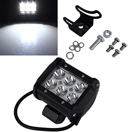 3x 18W Led Arbeitsscheinwerfer Offroad Lampe IP67 1560LM Flood Scheinwerfer Led Arbeitslicht Light B