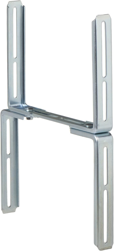 Alba Krapf Blumenkasten-Mauerhalter (2V) einzeln, Silber