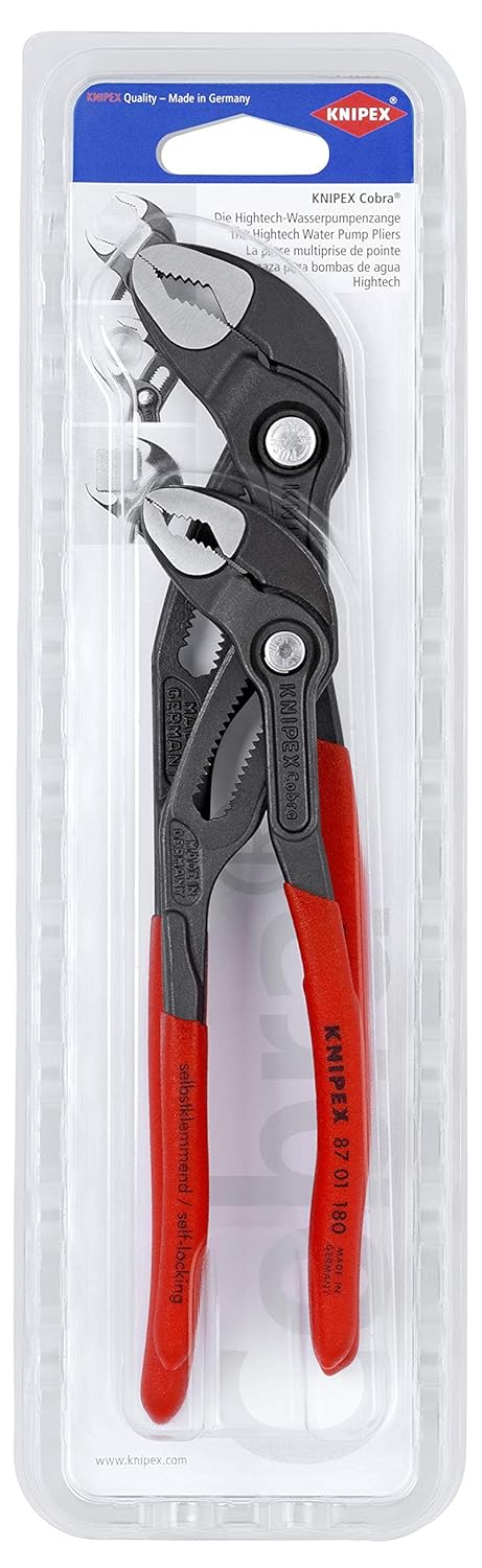 Knipex Zangen-Set (SB-Karte/Blister) 00 31 20 V01 &amp; Zangenschlüssel, Multi-Schraubenschlüssel, Chrom