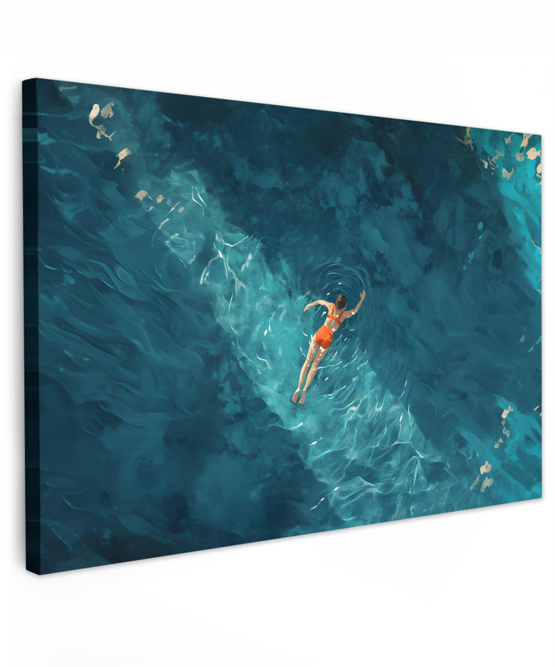 MuchoWow© Leinwandbild Gross 120x80 cm XXL Dekoration Wohnzimmer Bilder Pictures Wall Decoration Liv