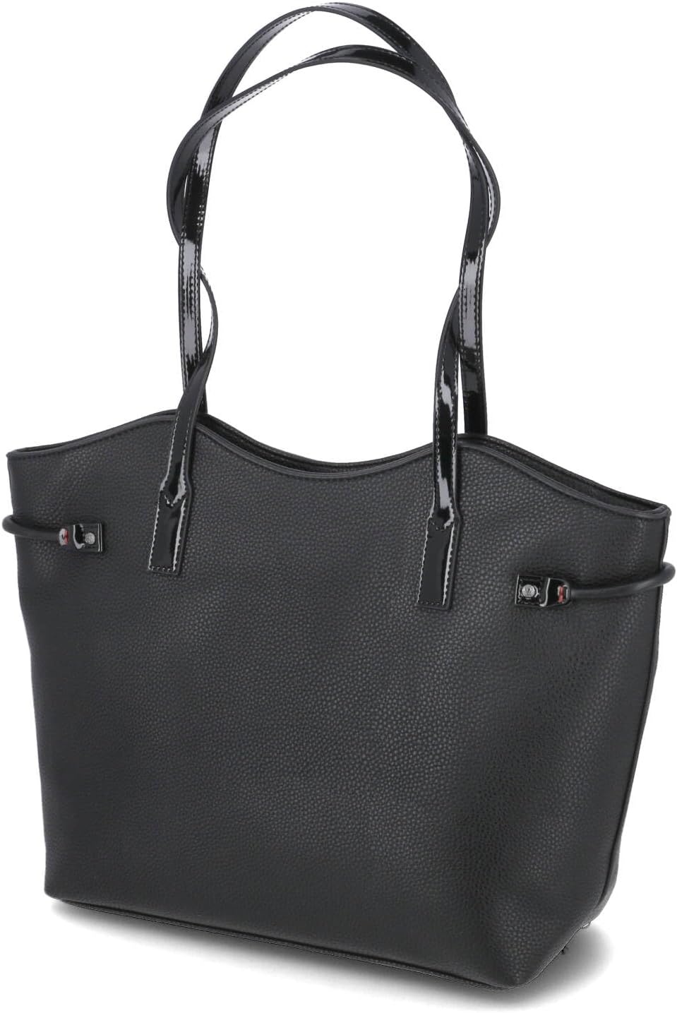 Rieker Damen H1527 Shopper, Schwarz