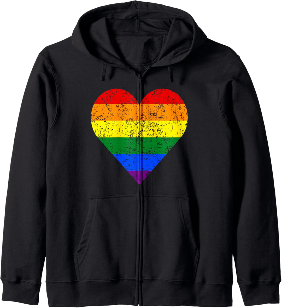 LGBT Schwulen Lesben Stolz Monat Vintage Flagge Kapuzenjacke