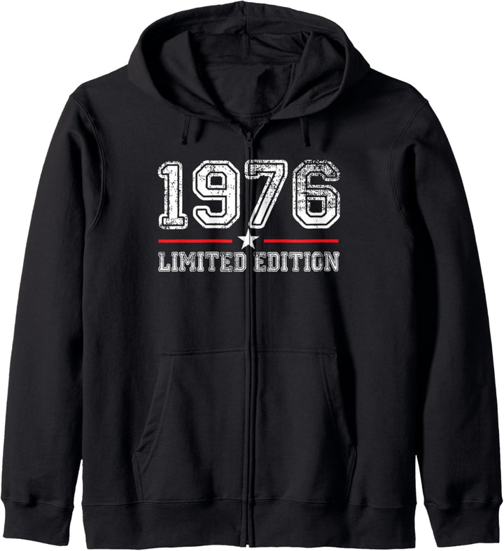48. Geburtstag Mann Frau 48 Jahre 1976 Deko Lustig Geschenk Kapuzenjacke