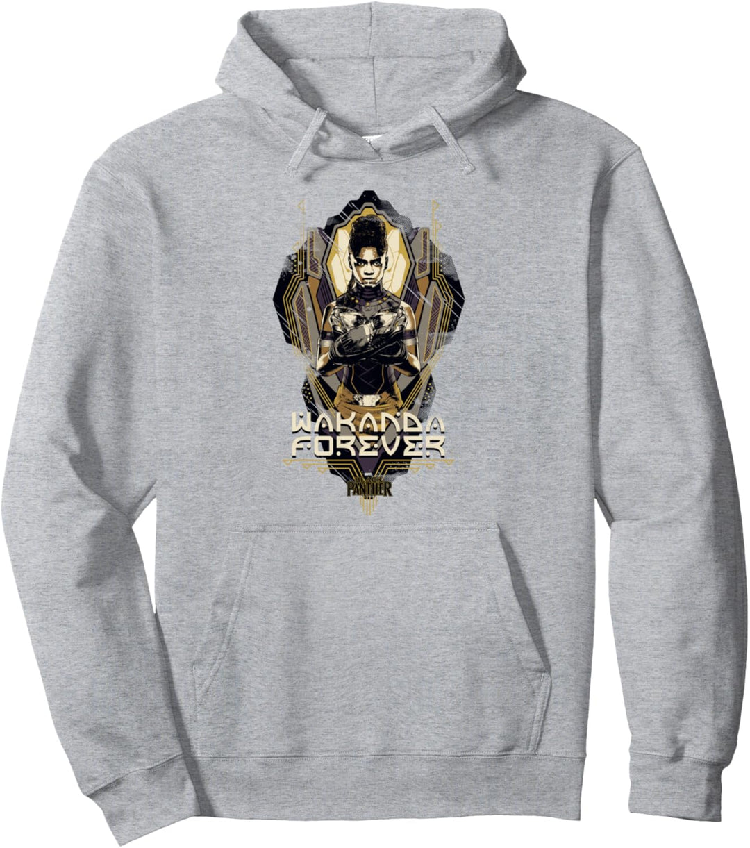 Marvel Black Panther Shuri Wakanda Forever Portrait Pullover Hoodie