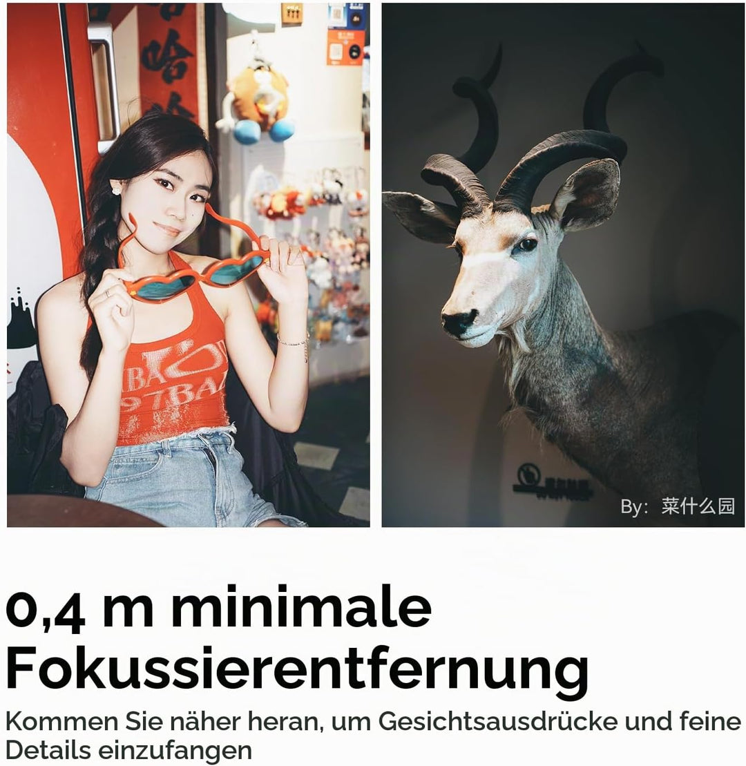 TTARTISAN AF 40 mm f/2 Silber für E-Mount, Vollformat 40 mm f2 Prime Objektive für FE-Mount (E, Silb