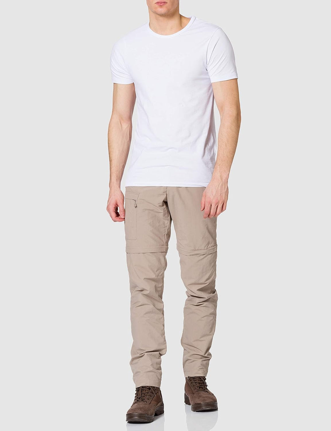 VAUDE Herren Hose Men's Farley Zo Pants V 46-Long Boulder, 46-Long Boulder