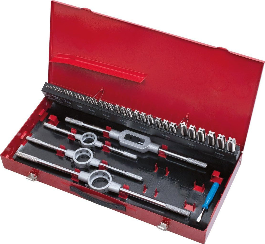 KS Tools 331.0754 HSS Co Gewindeschneidwerkzeug-Satz, 54-tlg.