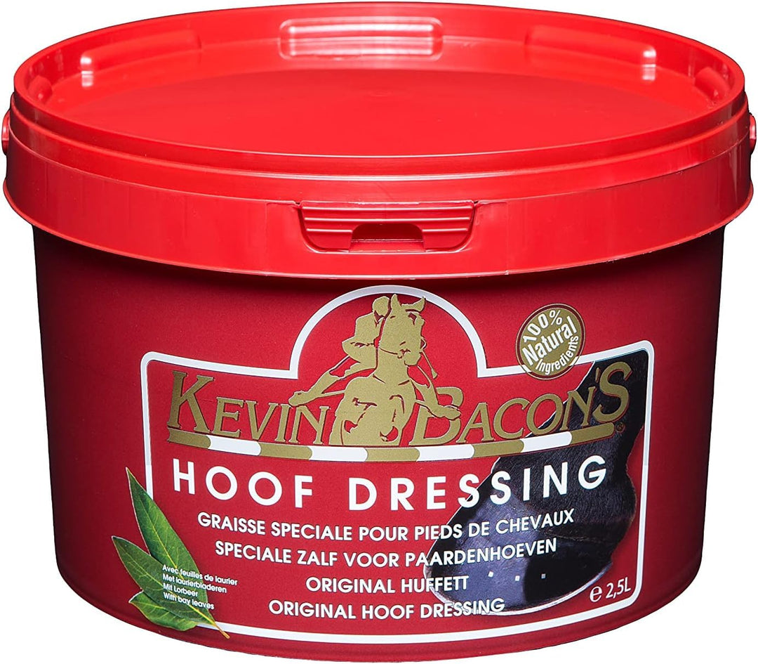 Kevin Bacon’s Hoof Dressing | 2,5 l | Lorbeersalbe zum Schutz und Unterhalt der Pferdehufe | Hufpfle