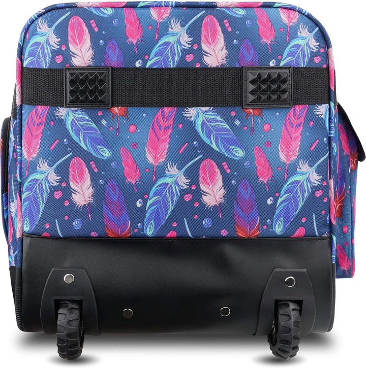 normani XXL Reisetasche Jumbo Big-Travel mit Rollen Farbe Fancy Feathers / 100 Liter Fancy Feathers