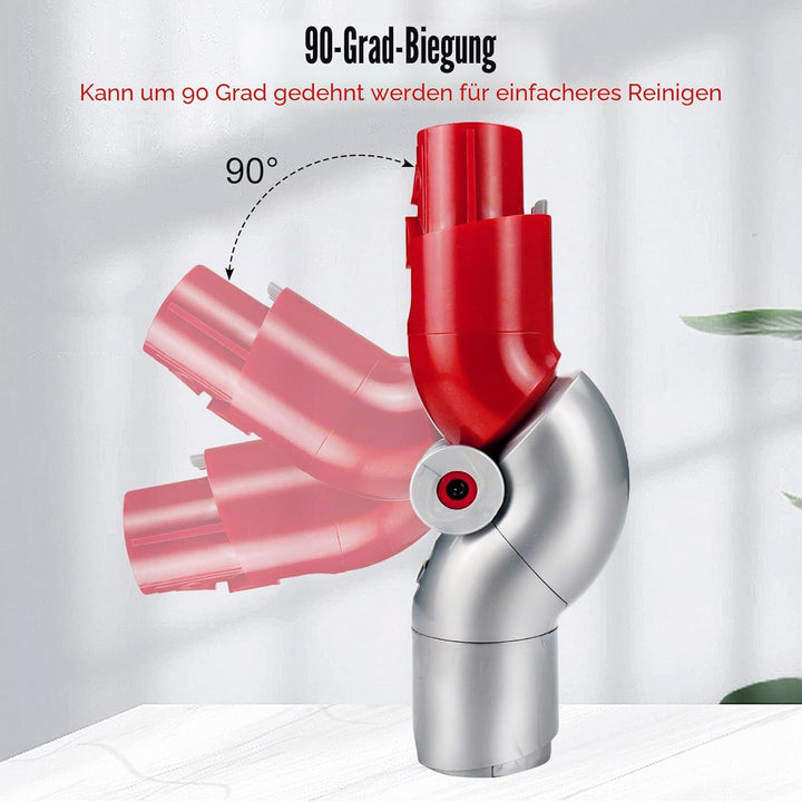 Unterer Adapter für Dyson V10 Slim / V12 Digital Slim Leicht Staubsauger Curved Extension Schnellver