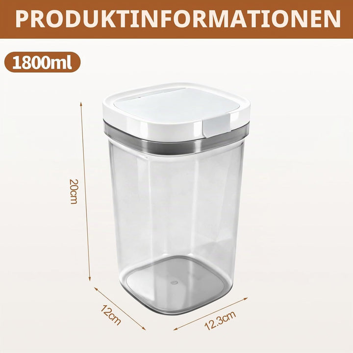 Kaffeeaufbewahrungsbehälter mit magnetischer Scoop,Lebensmittelaufbewahrungsbehälter für Küchenorgan