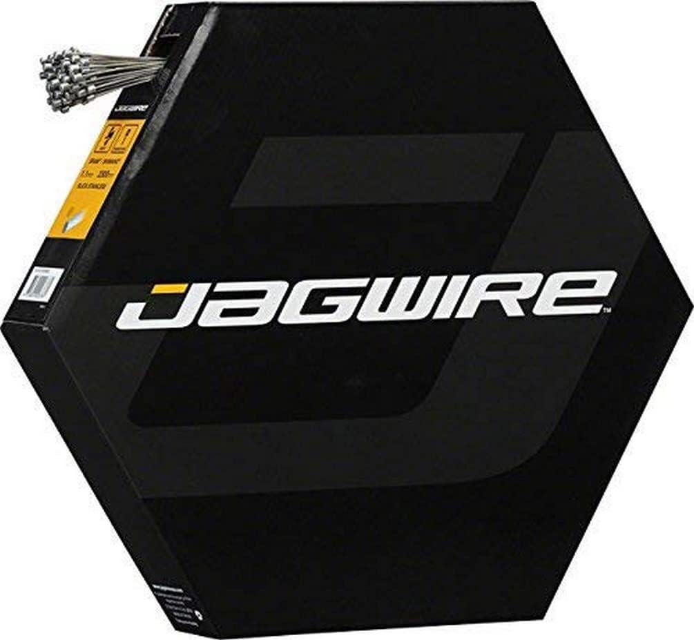 Jagwire Schaltzug, Edelstahl, SRAM/Shimano, Bremszug, 1,1 x 2300 mm, 100 Stück