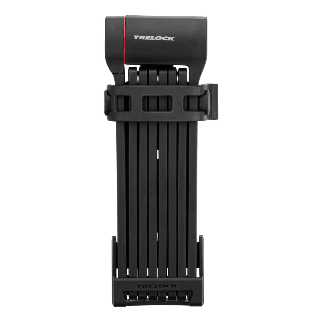 Trelock Unisex – Erwachsene Faltschloss-2232030040 Faltschloss, schwarz, 480/130 mm, 480/130 mm