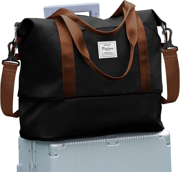 Reisetasche Damen Sporttasche 40x20x25 Ryanair Handgepäck Tasche Weekender Bag Schwimmtasche Wasserd