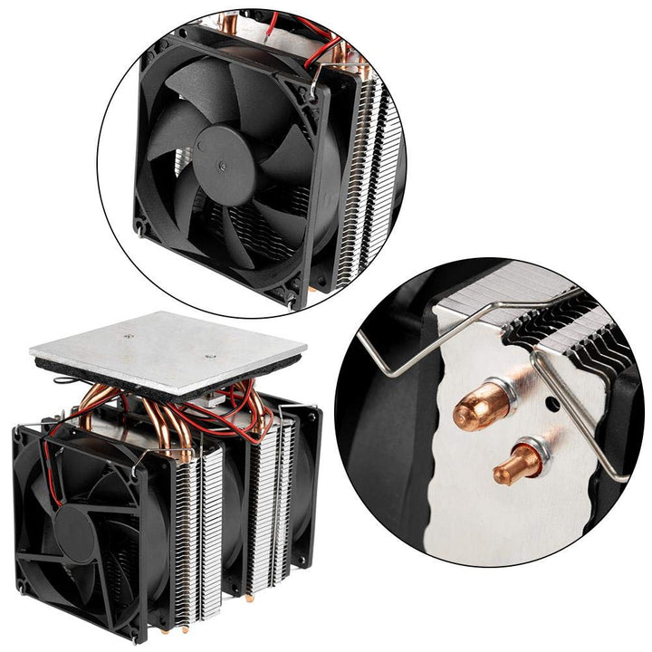 Halbleiter Kühlung Kühlgerät Thermoelektrische Kühler 12 V 10A DIY Mini Kühlschrank Computer Kompone