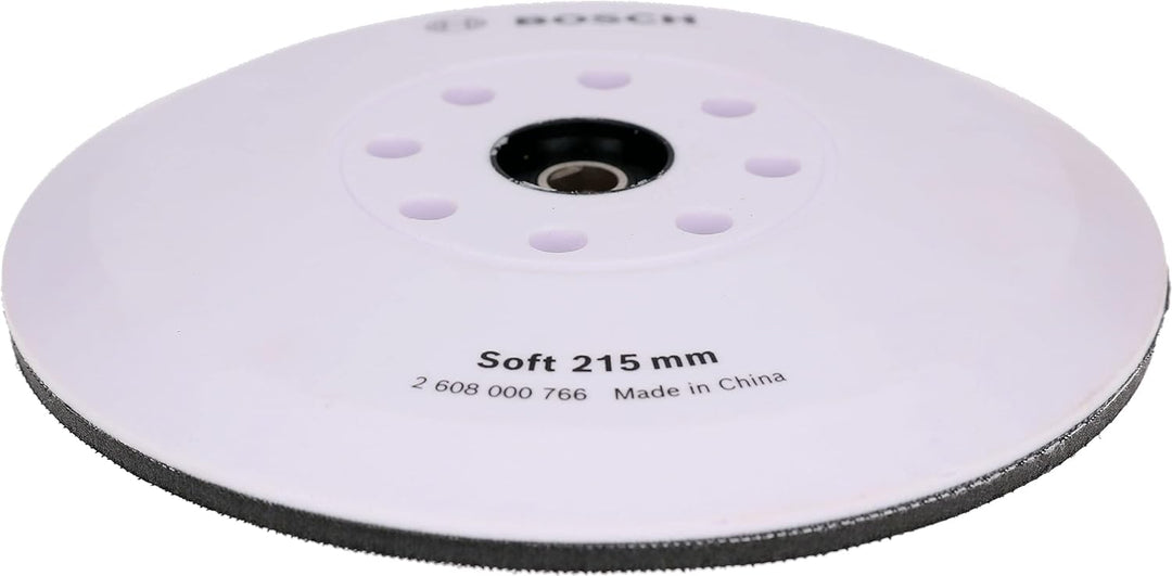 Bosch Professional 1x Schleifteller-Set Ø 215 mm (Stützteller und Schleiftellerschoner für Bosch Pro