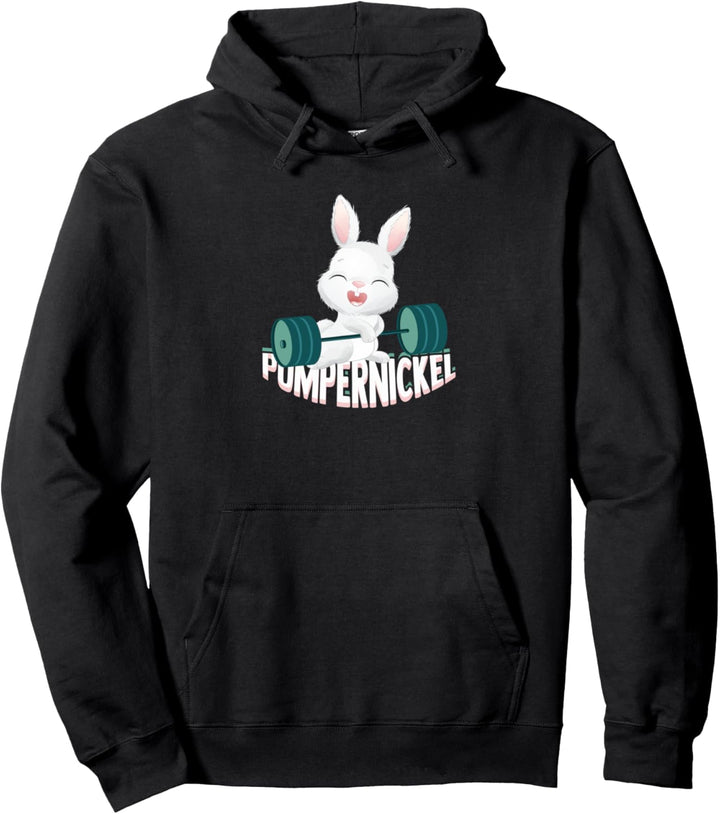 Gym Workout Pumpernickel Training Bodybuilding Sport Pullover Hoodie