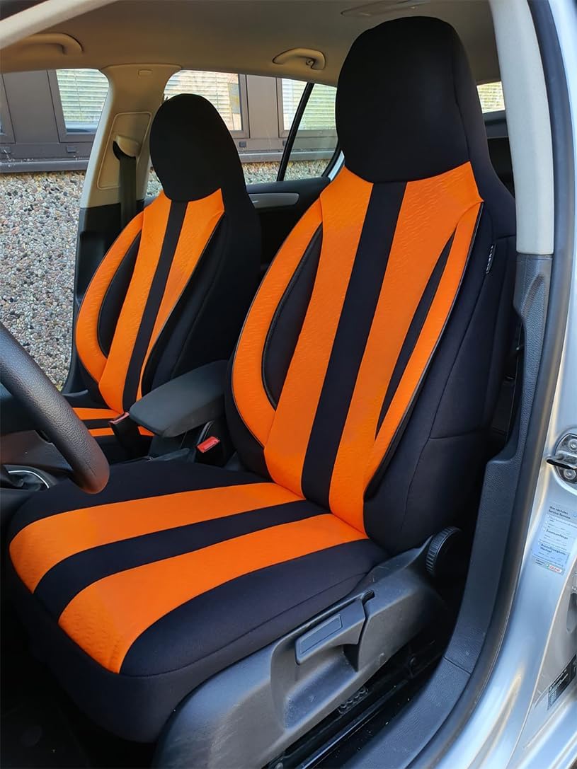 BREMER SITZBEZÜGE Mass Piloten Auto Schonbezüge kompatibel mit Isuzu D-Max 2 Fahrer &amp; Beifahrer ab 2