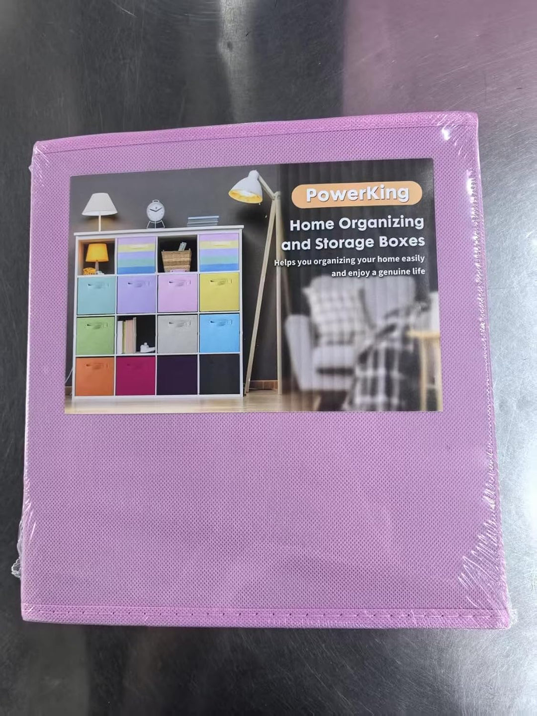 PowerKing Aufbewahrungsbox Organizer aus Stoff, 6-er faltbar Aufbewahrungsbehälter Aufbewahrung Box