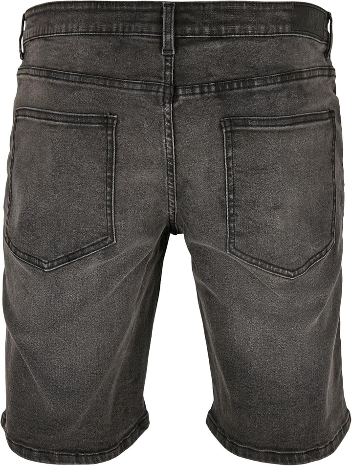 Urban Classics Herren Relaxed Fit Jeans Shorts, kurze Männer Jeanshose, erhältlich in vielen verschi