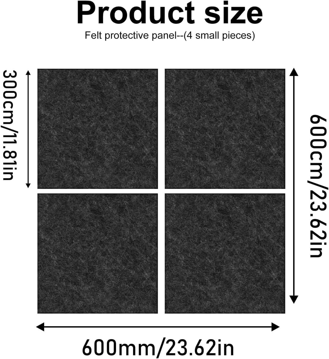 Dartboard Wandschutz: Selbstklebende Dartscheiben Umrandung, Faserplatte für Wandschutz, Dartboard-R