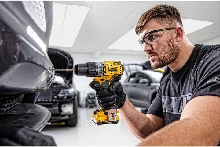 DEWALT 12V 2-Gang Akku-Schlagbohrschrauber DCD706D2 (2.0Ah, bürstenlos, mit Vollmetallgetriebe & 15-