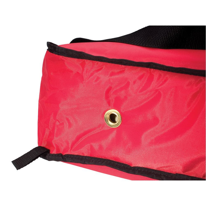 Rubbermaid Commercial Products FG9F3500RED Professional Pizzatasche, klein, Rot Lieferbeutel S, Lief