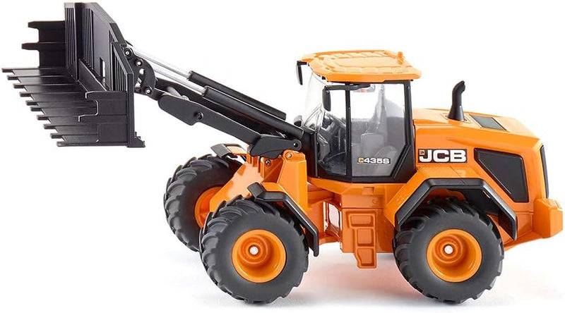 siku 3663, JCB 435S Agri Radlader, 1:32, Metall/Kunststoff, Orange, Frontladerwechselsystem