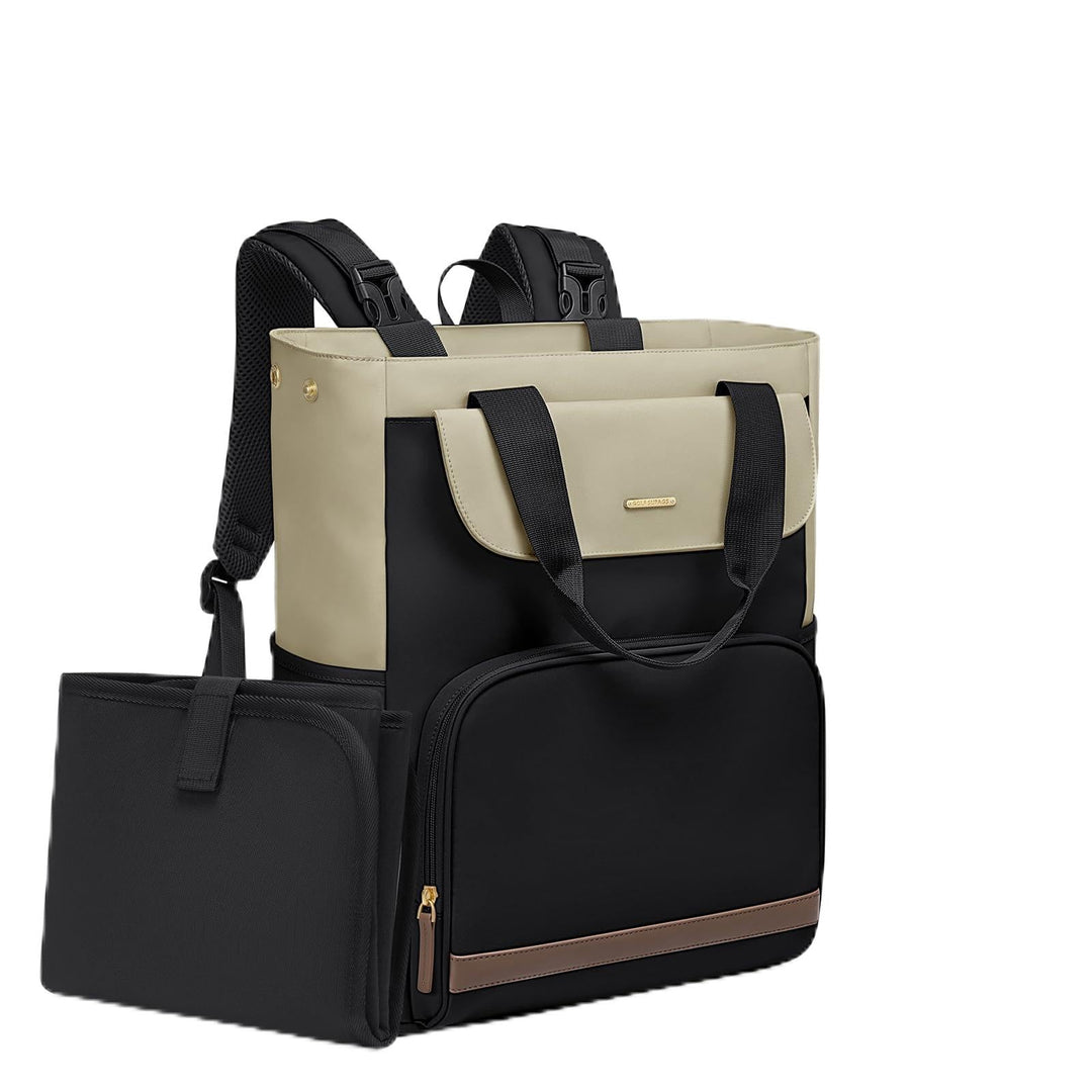 GOLF SUPAGS 25L Baby Wickelrucksack mit Tragbarer Wickelauflage und Kinderwagengurte, Lsoliertes Lun