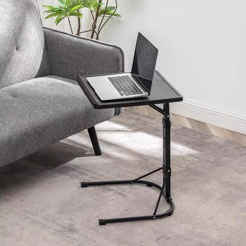 Beistelltisch, faltbar, für Laptop, höhenverstellbar und neigbar, leicht und tragbar, für Bett, Sofa