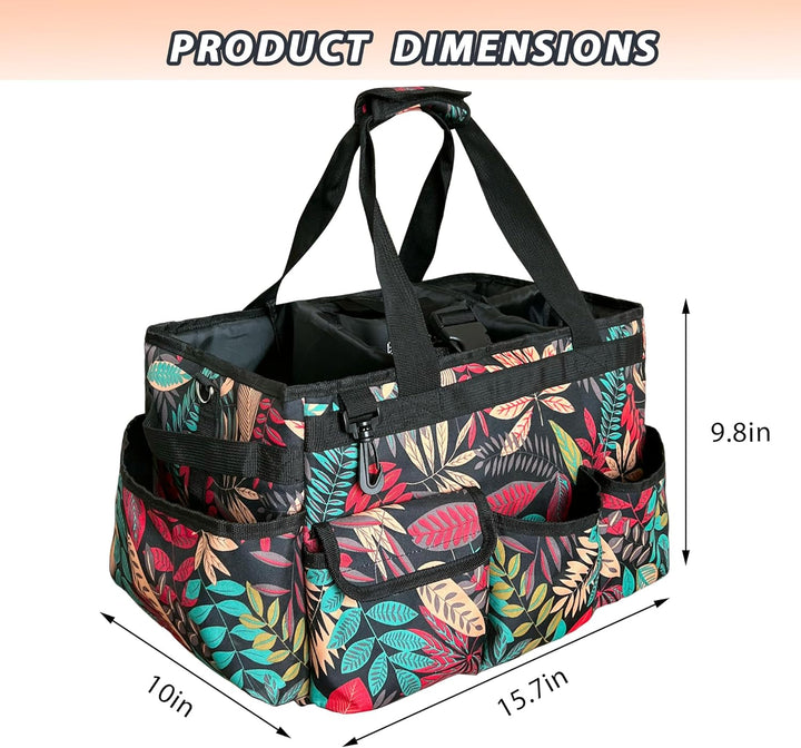 Reinigungs-Caddy-Organizer mit Griff, grosse Caddy Tasche für Haus, Auto und Badezimmer, Reinigungsm