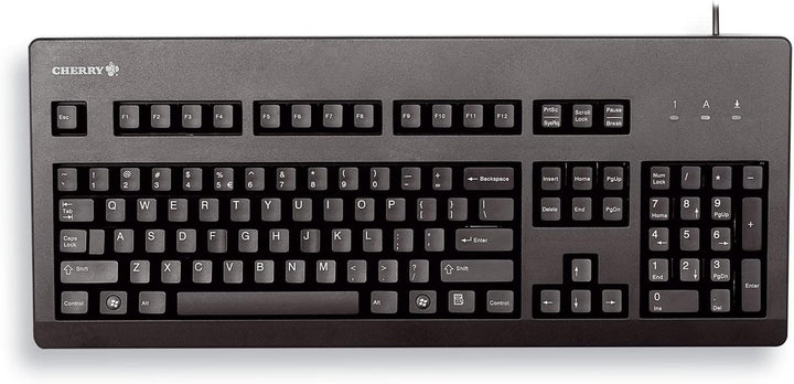 CHERRY G80-3000, Internationales Layout, QWERTY Tastatur, kabelgebundene Tastatur, mechanische Tasta
