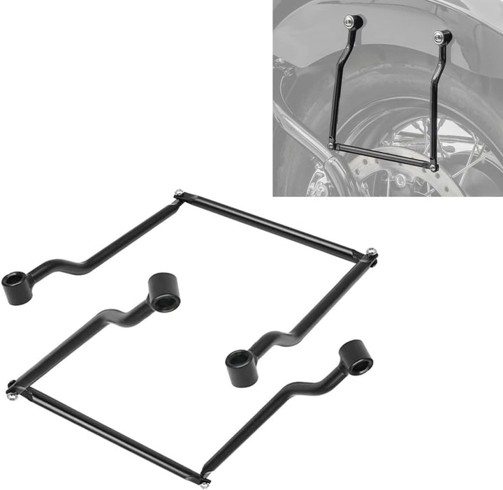 Satteltaschenhalter für Royal Enfield Meteor 350 SU2 schwarz