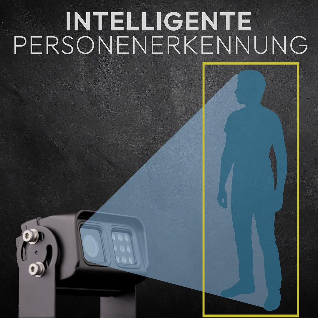 VSG24 Vision AI PRO 7" Rückfahrkamera Set mit KI-Assistent, Personenerkennung & akustischer Warnung