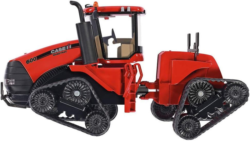 siku 3275, Case IH Quadtrac 600 Raupenschlepper Traktor, 1:32, Metall/Kunststoff, Rot, Funktionales