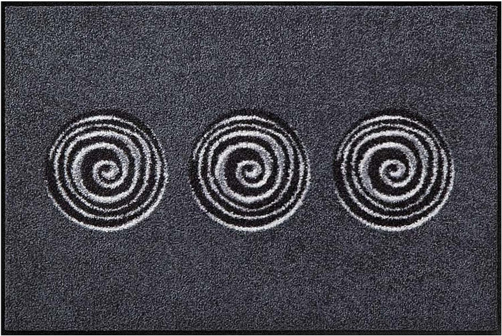 Salonloewe Fussmatte waschbar Finn Anthrazit 50x75 cm SLD0875-050x075 H 50 cm | B 75 cm | L 0,7 cm,