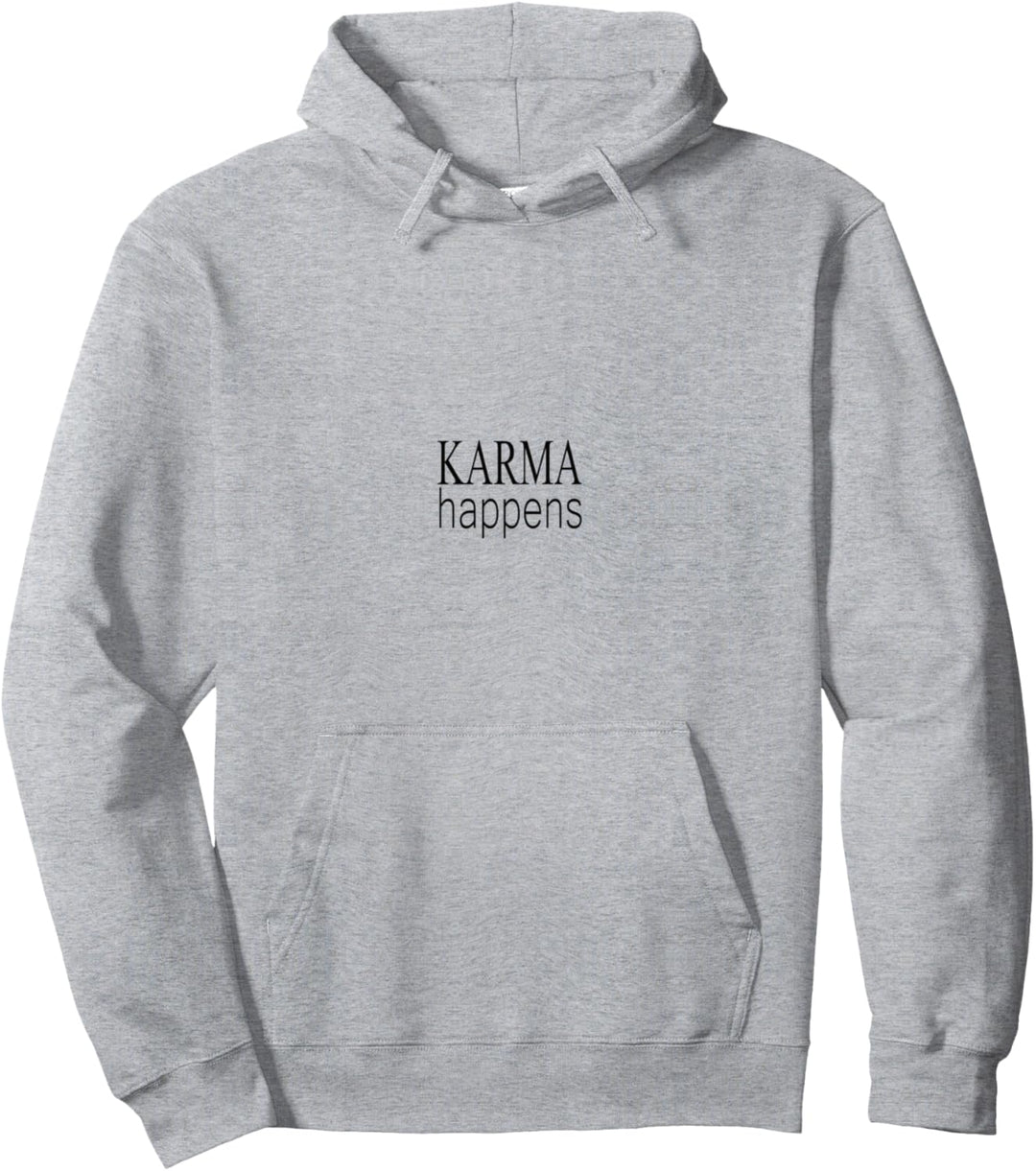 Karma regelt das schon Karma Happens Yoga Spruch T-Shirt Pullover Hoodie