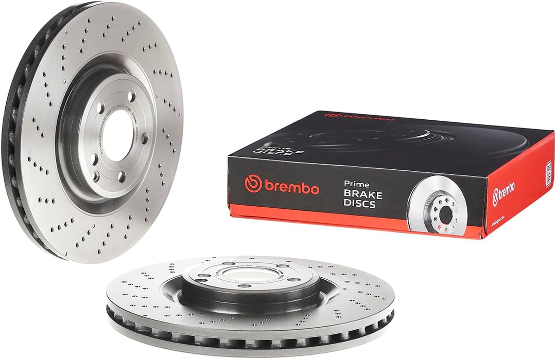 Brembo 09.B855.51 Vordere Bremsscheibe mit UV Lackierung