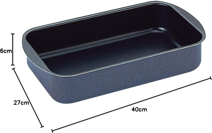 Ibili Bräter 40 x 27 cm, Blau 40 x 27 x 9 cm, 40 x 27 x 9 cm