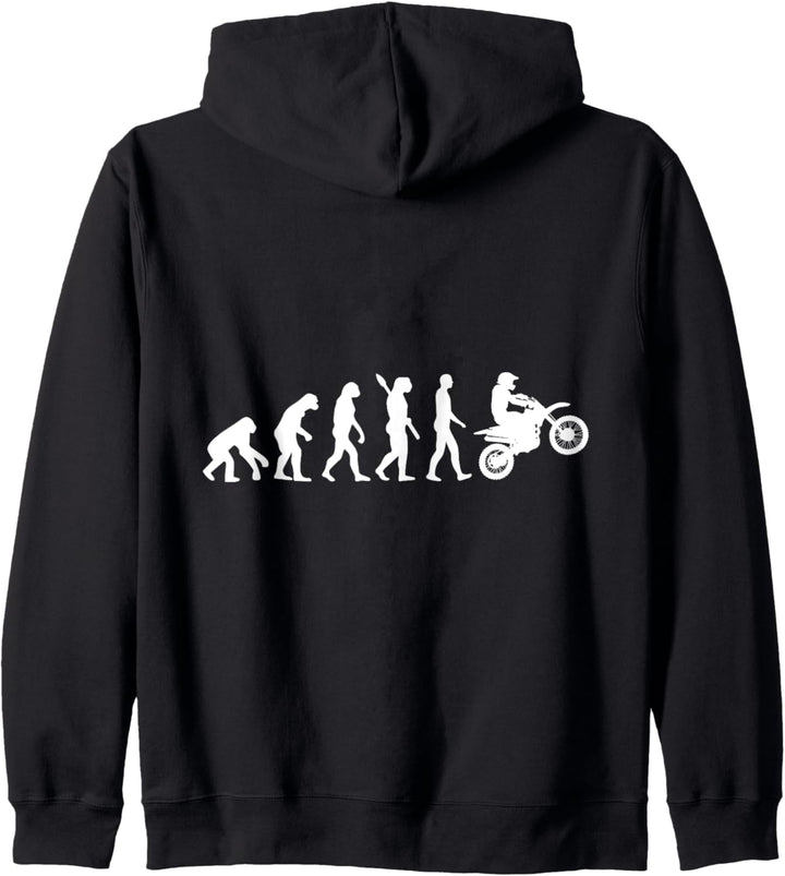 Dirt Bike Motorrad Motocross Evolution Enduro Kapuzenjacke