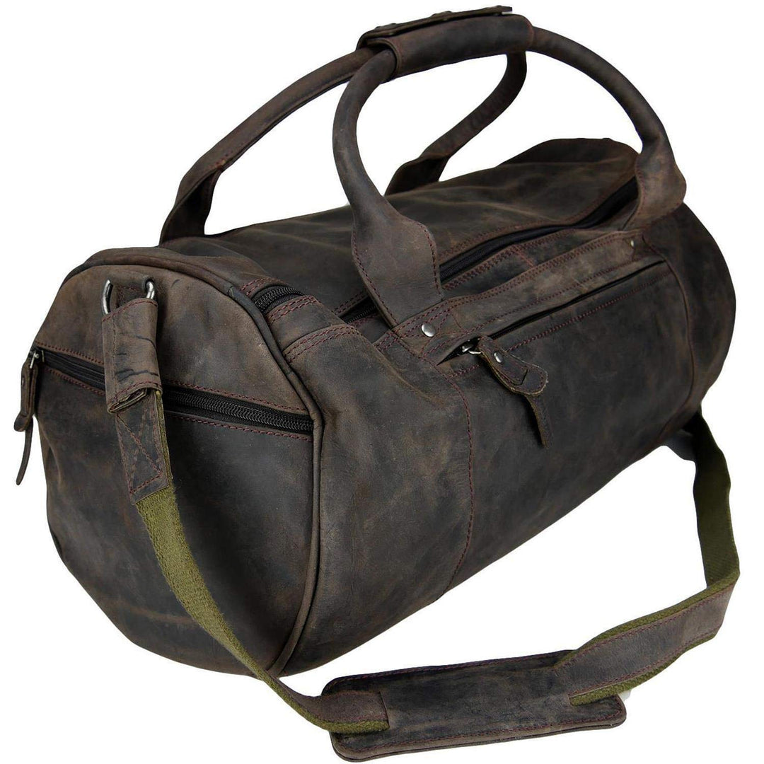 Greenburry Weekender - Vintage Revival Leder - Abnehmbarer Schultergurt mit Polster - Extra grosse R