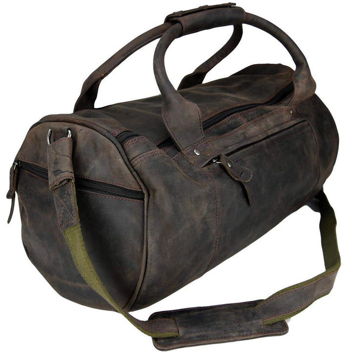 Greenburry Weekender - Vintage Revival Leder - Abnehmbarer Schultergurt mit Polster - Extra grosse R