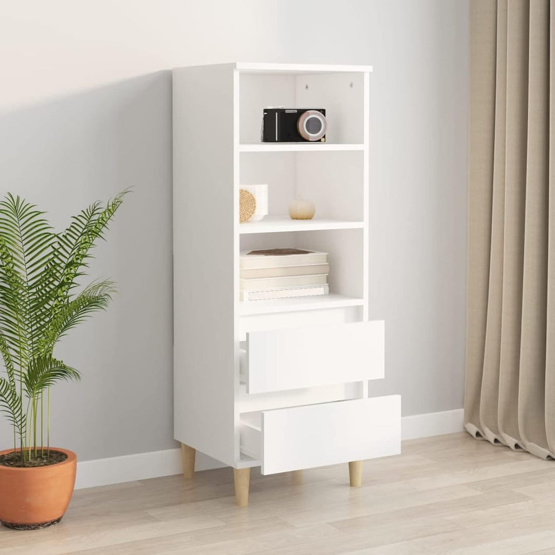Tidyard Highboard Sideboard Kommode Vitrinenschrank Hochschrank Küchenschrank Bücherschrank Bücherre