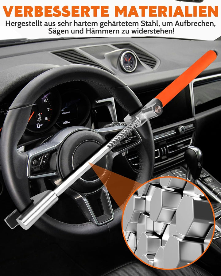 Tevlaphee Lenkradkralle, Lenkradschloss für Auto, Auto Diebstahlsicherung, Lenkradsperre Wohnmobil,